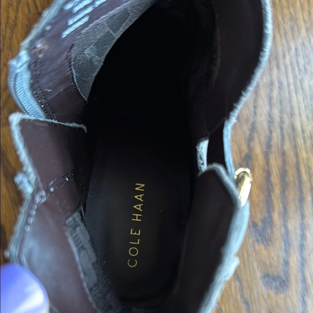 Women’s Cole Haan Haidyn Suede Ankle Boots with Buckle 6B - Picture 9 of 14